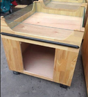 Unidades de madera modificadas para requisitos particulares de la estantería de la exhibición del almacenamiento del soporte del supermercado/unidades de madera de la estantería
