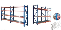 El almacenamiento industrial azul y anaranjado de Warehouse atormenta el sistema del tormento de plataforma ajustable de la vertical