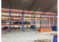 Estantes del almacenamiento de Warehouse de la protección contra la corrosión, estante selectivo de acero comercial de la plataforma